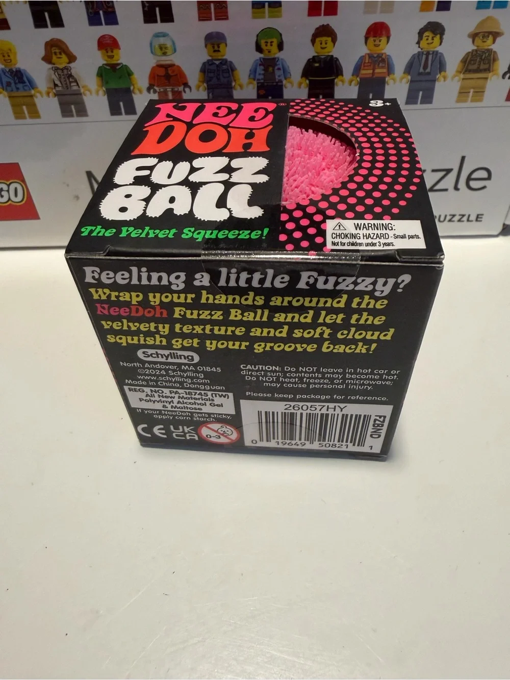 Fuzz Ball Sensory Toy - Pink